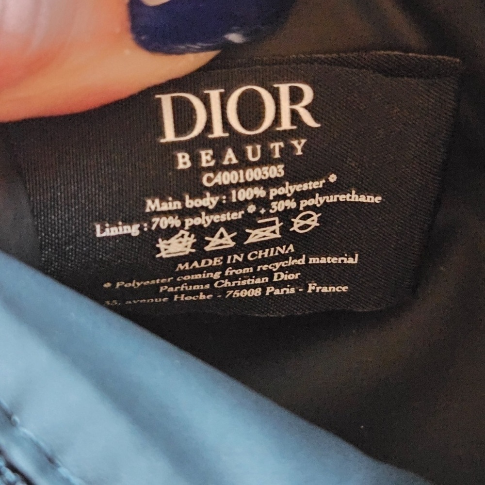 DIOR wristlet converted from beauty bag - Picture 3 of 7
